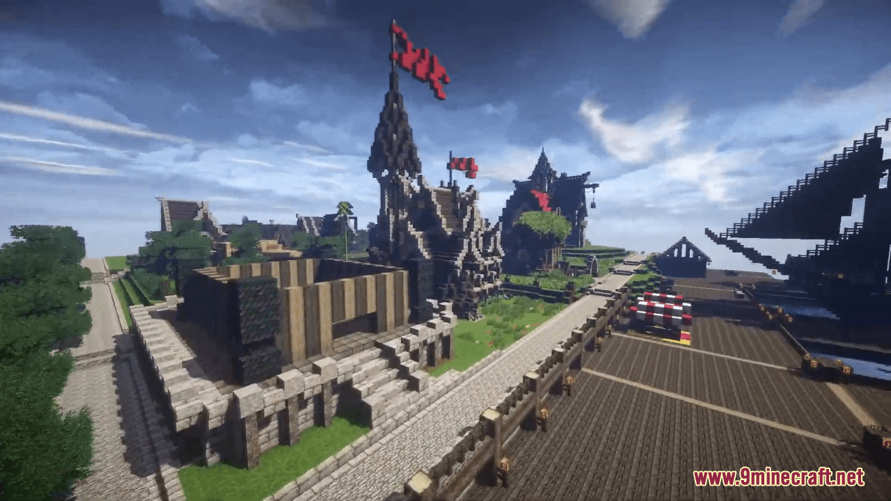 Kingdom Of Valley Map (1.21.4, 1.20.1) - A Survival Achievement 65 1741282805 96 kingdom of valley map 1214 1201 a survival achievement
