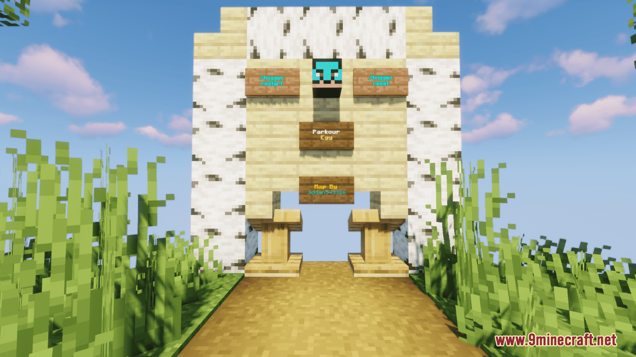 Parkour Egg Map (1.21.4, 1.20.1) - Can You Beat The Egg? 78 1741384508 67 parkour egg map 1214 1201 can you beat the