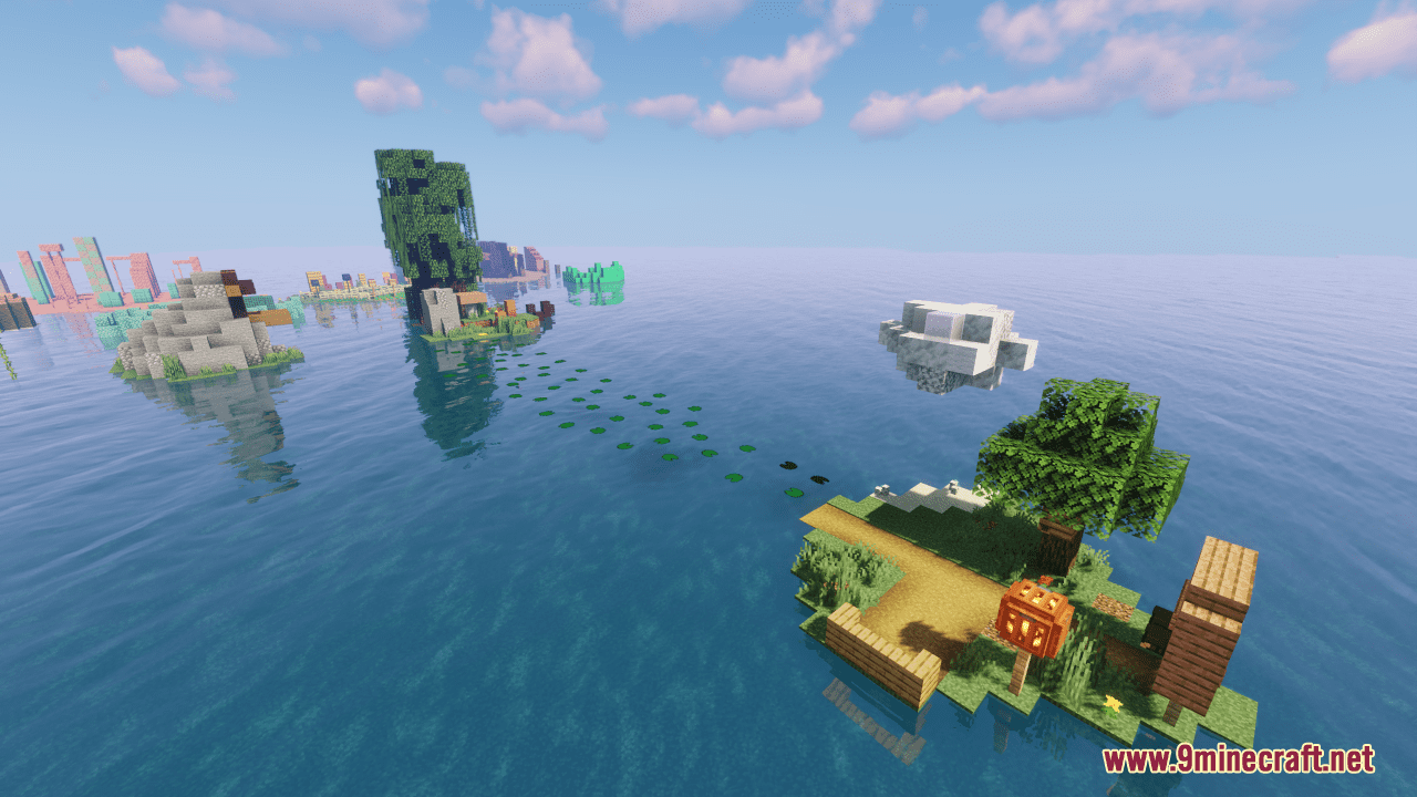 Islands Parkour Map (1.21.4, 1.20.1) - Exciting New Challenges 50 1741493625 701 islands parkour map 1214 1201 exciting new challenges