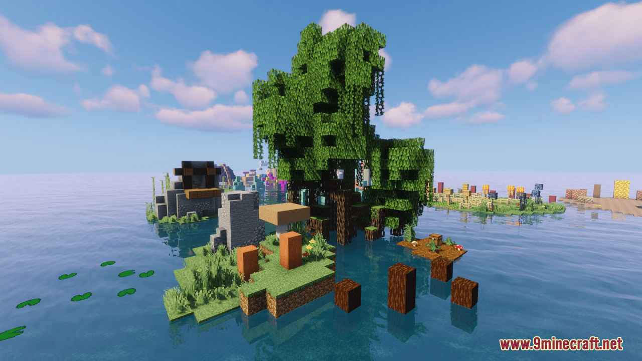 Islands Parkour Map (1.21.4, 1.20.1) - Exciting New Challenges 52 1741493626 759 islands parkour map 1214 1201 exciting new challenges