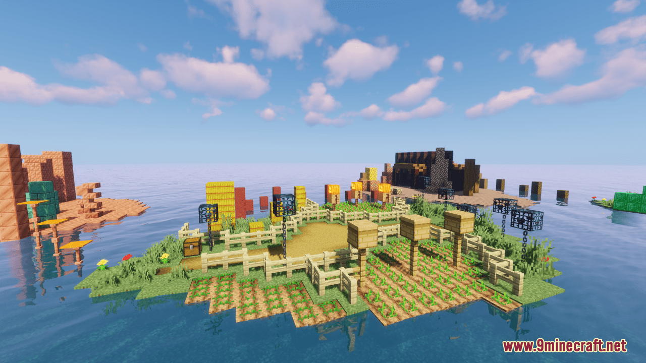 Islands Parkour Map (1.21.4, 1.20.1) - Exciting New Challenges 60 1741493629 271 islands parkour map 1214 1201 exciting new challenges