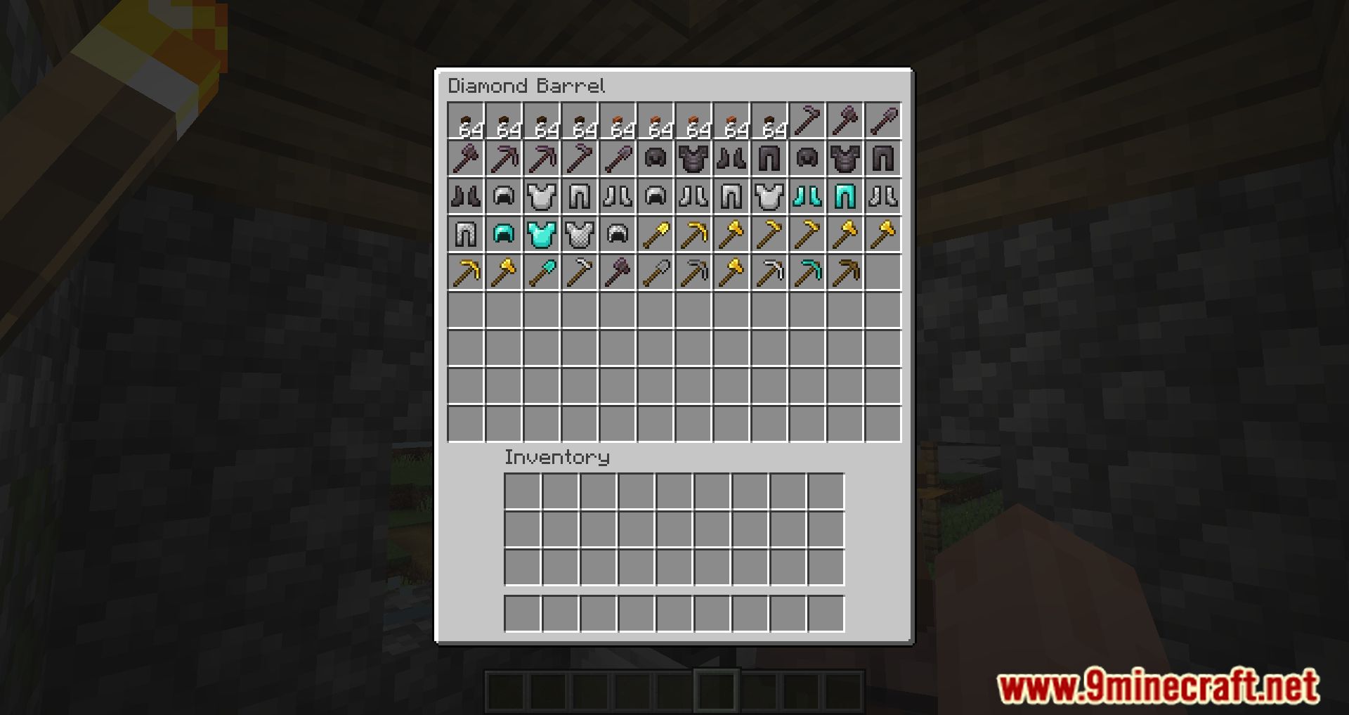 Reinforced Barrels Mod (1.21.4, 1.20.1) - Barrels In Many Other Materials 93 1741597335 192 reinforced barrels mod 1214 1201 barrels in many other