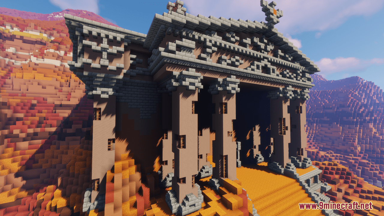 Minecraft Java Desert Temple Map The Desert Temple Map (1.21.5, 1.20.1) - What's Its Secrets? - Aadhu.com