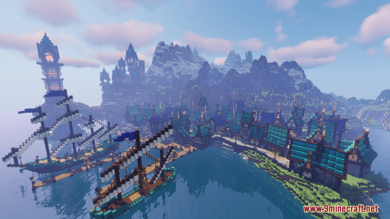 City Of Khotar Map (1.21.5, 1.20.1) - City By The Sea 65 1742810922 233 city of khotar map 1215 1201 city by the