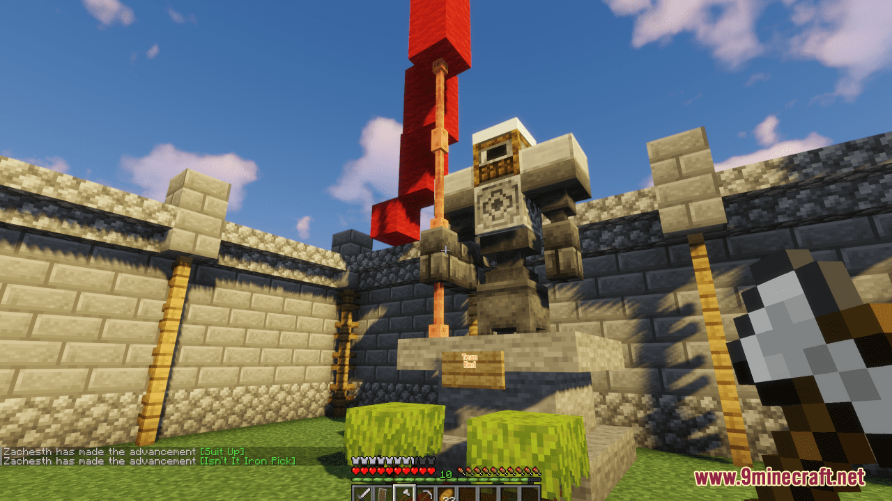 Castle Rushers Map (1.21.5, 1.20.1) - Medieval Capture The Wool - Aadhu.com