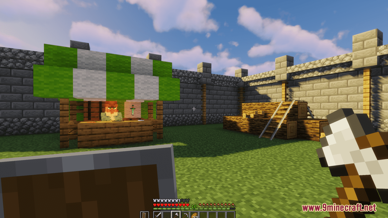 Castle Rushers Map (1.21.5, 1.20.1) - Medieval Capture The Wool - Aadhu.com