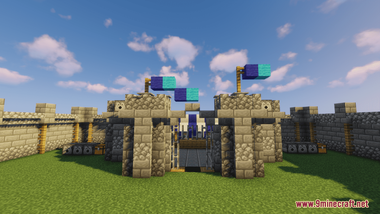 Castle Rushers Map (1.21.5, 1.20.1) - Medieval Capture The Wool - Aadhu.com