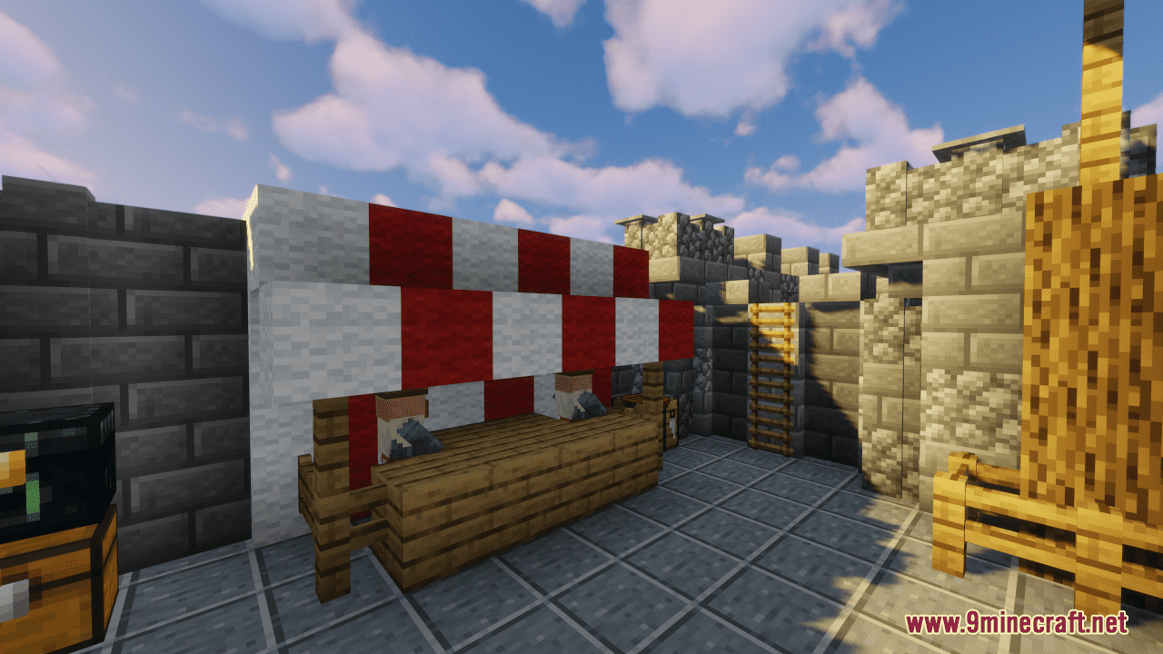 Castle Rushers Map (1.21.5, 1.20.1) - Medieval Capture The Wool - Aadhu.com