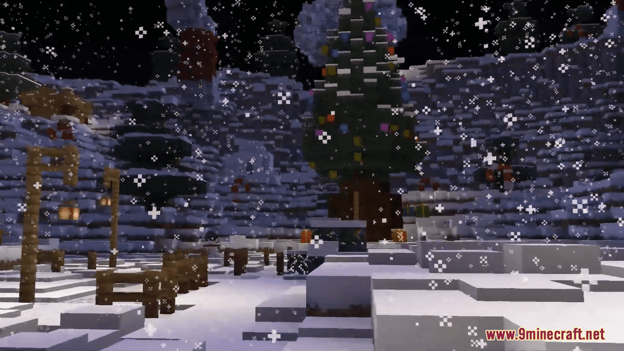 Winter Valley Map (1.21.5, 1.20.1) - A Festive And Snowy Land 53 1743036497 426 winter valley map 1215 1201 a festive and snowy