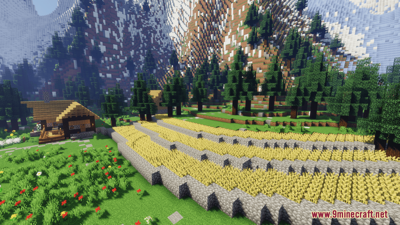 The Village Of Barrey Map (1.21.5, 1.20.1) - Flans Mod Ww2 Battlefield 53 1743291249 47 the village of barrey map 1215 1201 flans mod