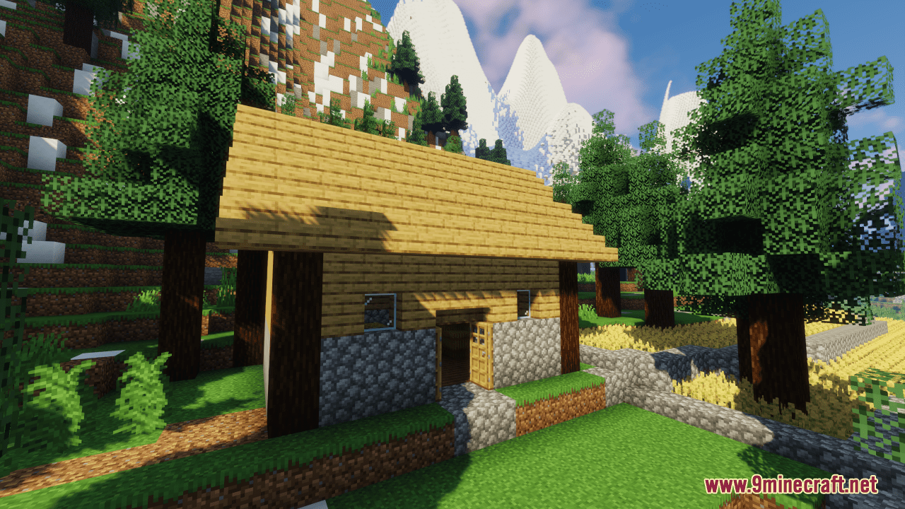 The Village Of Barrey Map (1.21.5, 1.20.1) - Flans Mod Ww2 Battlefield 55 1743291250 201 the village of barrey map 1215 1201 flans mod