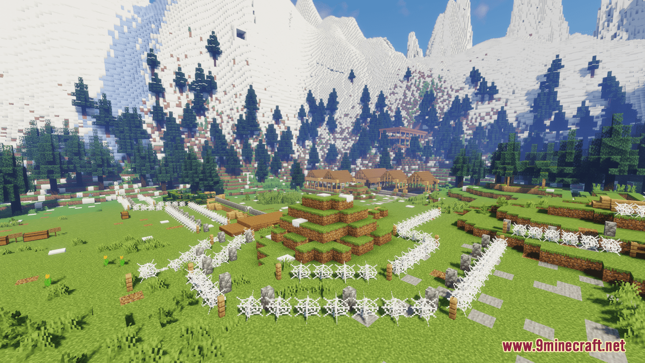 The Village Of Barrey Map (1.21.5, 1.20.1) - Flans Mod Ww2 Battlefield 71 1743291257 475 the village of barrey map 1215 1201 flans mod