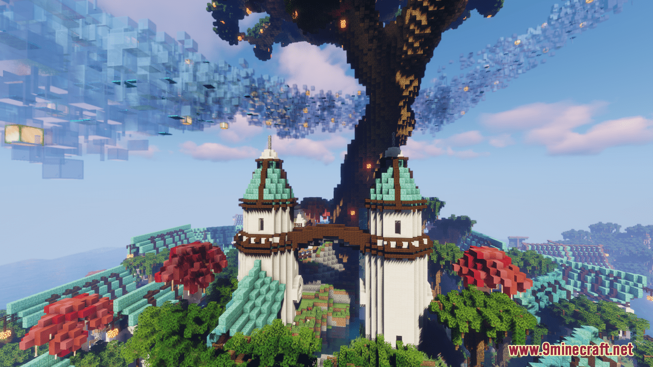 Elven Town Map (1.21.5, 1.20.1) - A Fantasy Dream 55 1743334815 375 elven town map 1215 1201 a fantasy dream