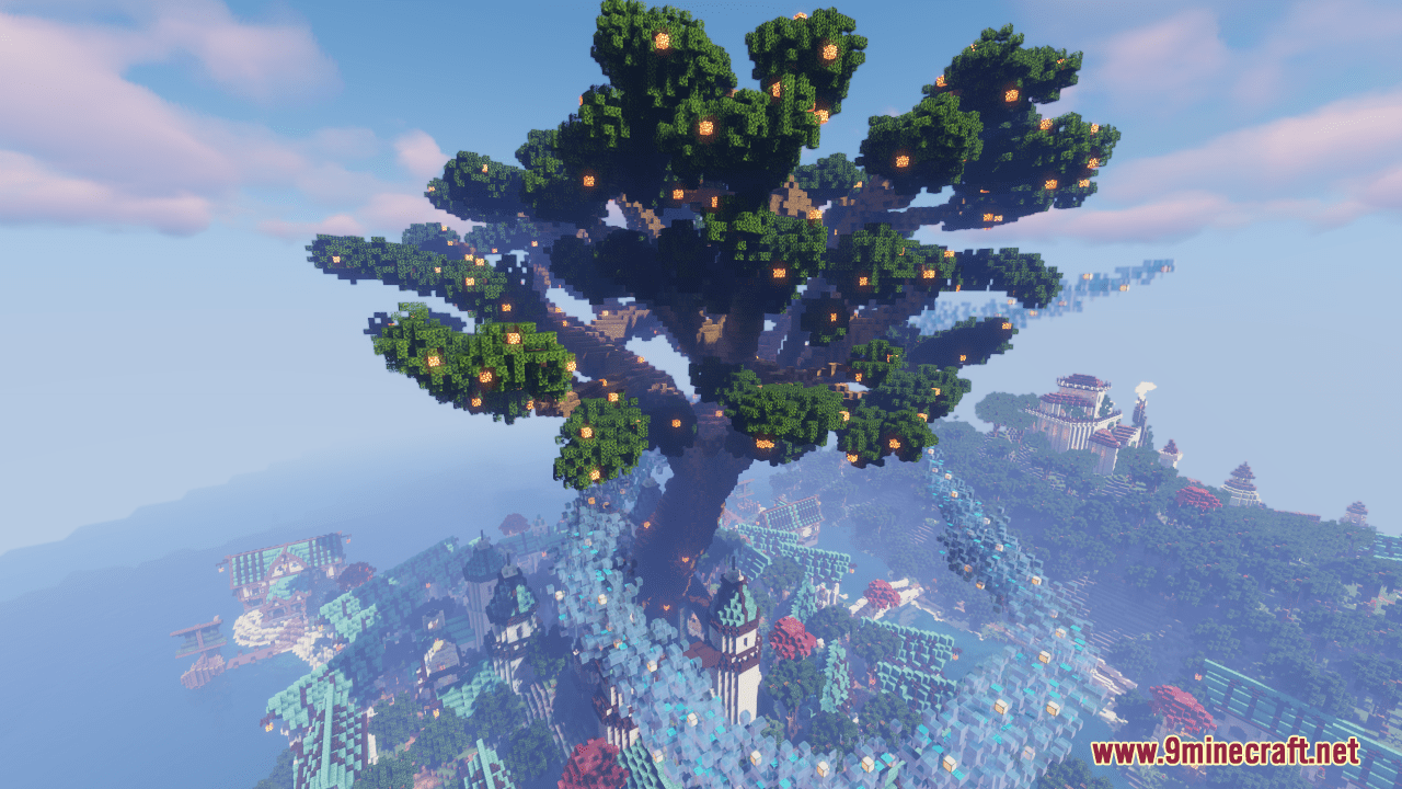 Elven Town Map (1.21.5, 1.20.1) - A Fantasy Dream 57 1743334816 281 elven town map 1215 1201 a fantasy dream