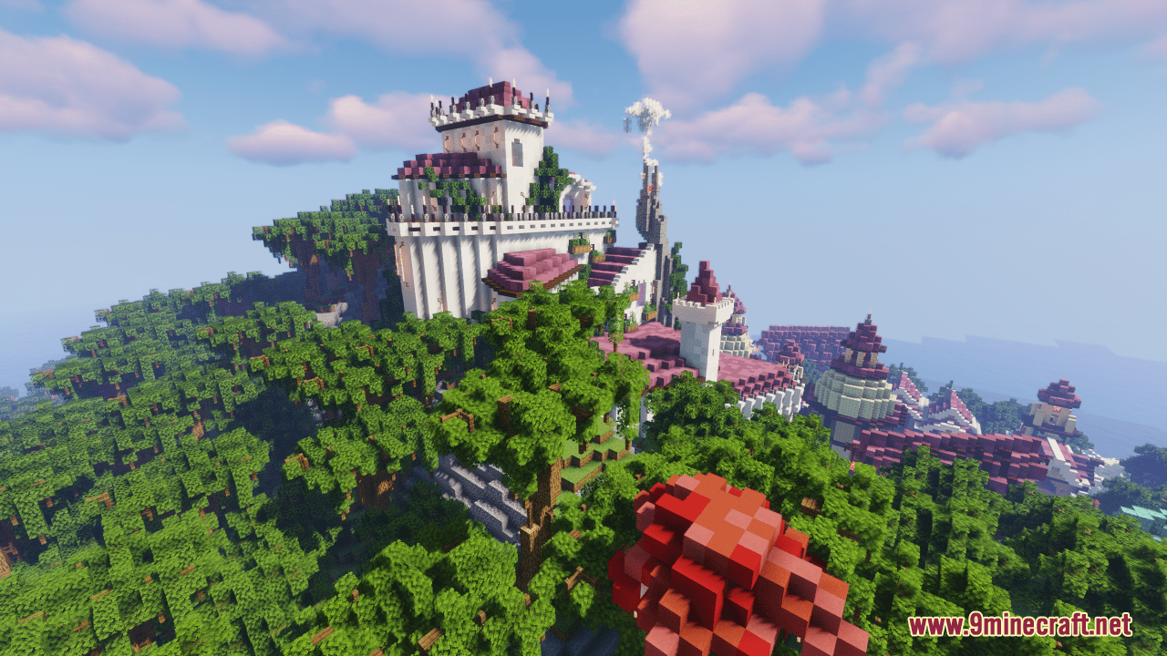 Elven Town Map (1.21.5, 1.20.1) - A Fantasy Dream 63 1743334818 550 elven town map 1215 1201 a fantasy dream