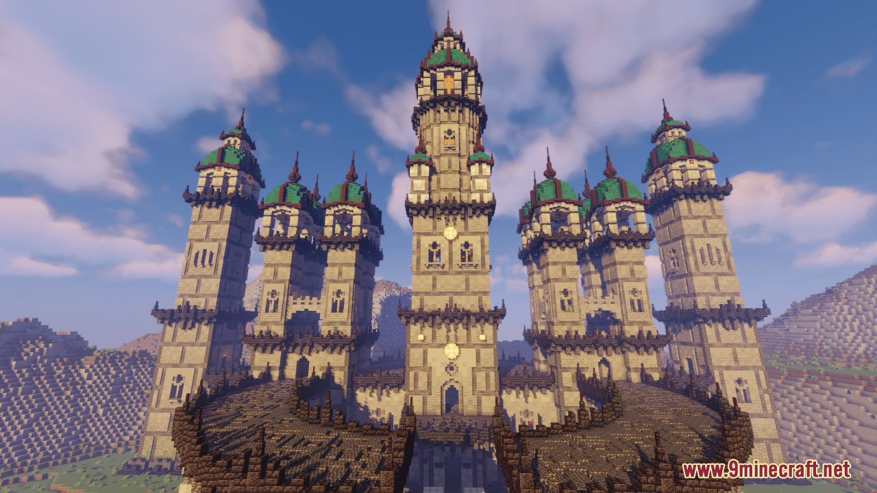 The Palace Of The Ancients Map (1.21.5, 1.20.1) - Mountain Fantasy Palace 52 1743385843 396 the palace of the ancients map 1215 1201 mountain