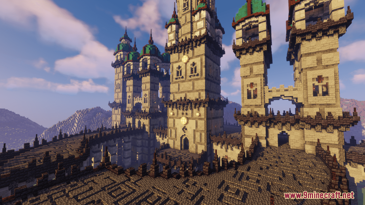 The Palace Of The Ancients Map (1.21.5, 1.20.1) - Mountain Fantasy Palace 64 1743385848 491 the palace of the ancients map 1215 1201 mountain