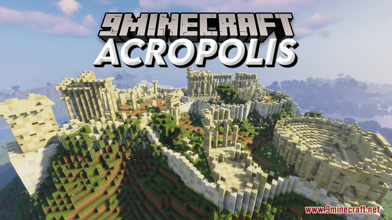 Acropolis map 1214 1201 – the high city