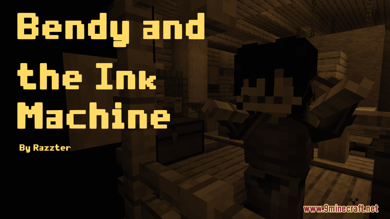 Bendy and the Ink Machine Map (1.21.4, 1.20.1) – Horror Map Bendy and the Ink Machine Map (1.21.4, 1.20.1) – Horror Map