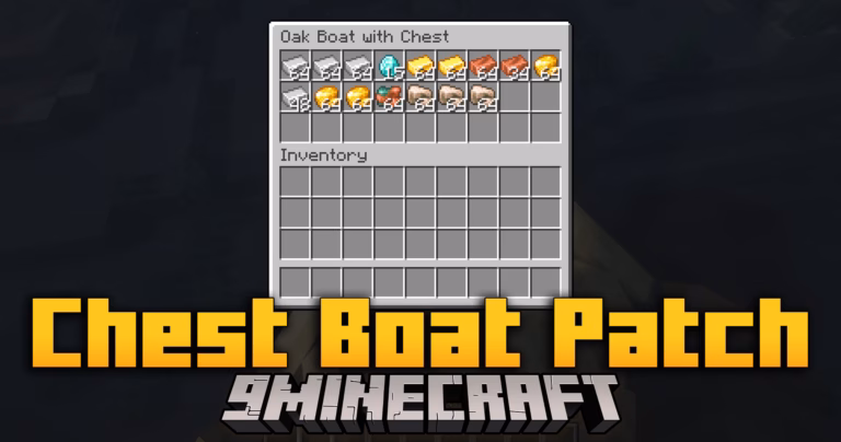 Chest boat patch mod (1. 21. 4, 1. 20. 1) – open chests not ride