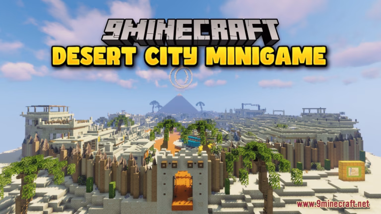 Desert city minigame map (1. 21. 4, 1. 20. 1) – uncover secrets of the desert