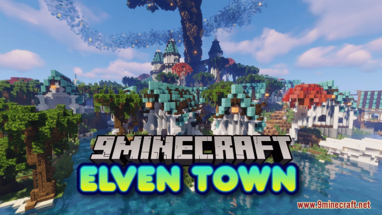 Elven town map (1. 21. 5, 1. 20. 1) – a fantasy dream