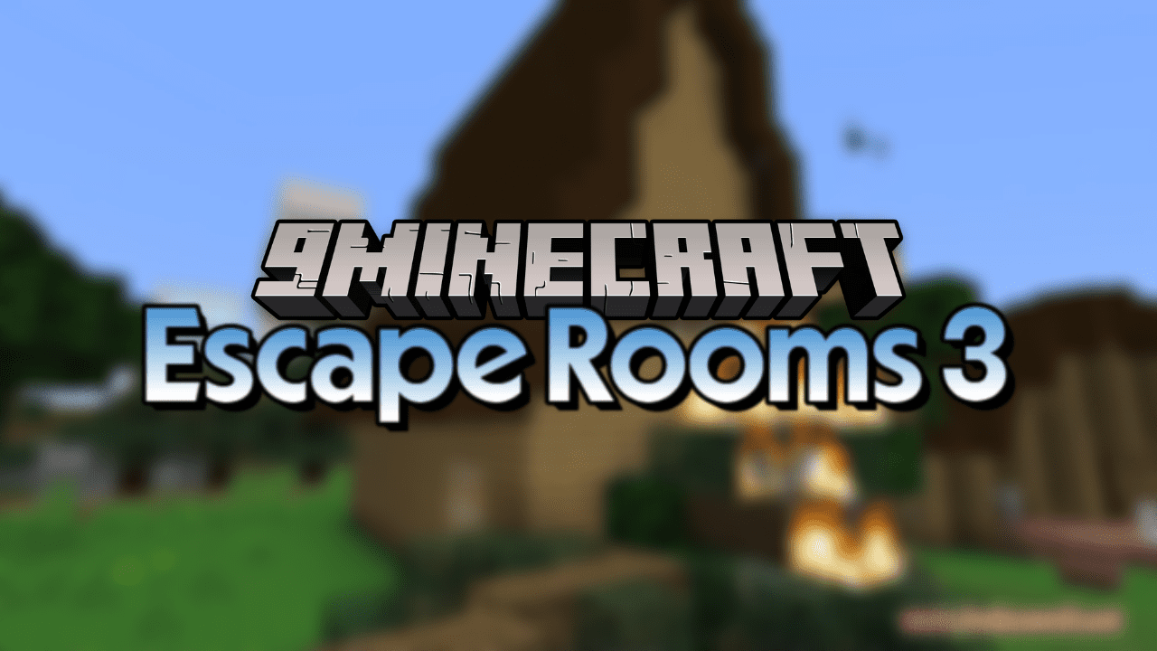 Escape Rooms 3 Map (1.21.5, 1.20.1) – Continue The Journey