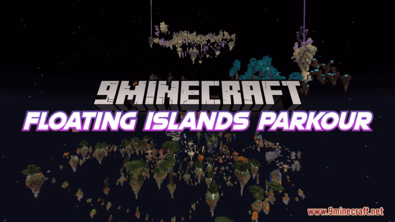 Floating islands parkour map (1. 21. 4, 1. 20. 1) – chill out in the night sky