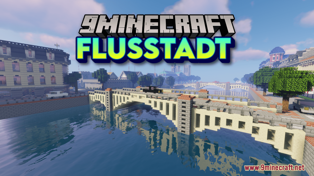 Flusstadt map 1215 1201 european city