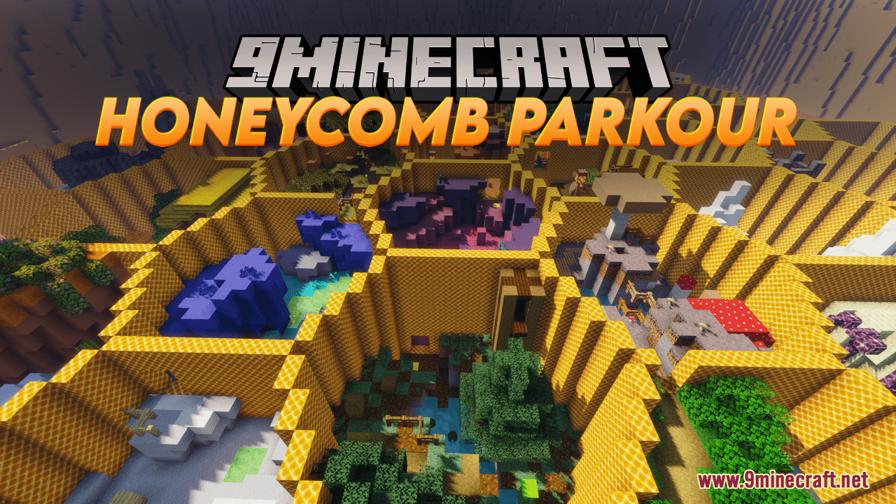 Honeycomb Parkour Map (1.21.1, 1.20.1) - An Un-Bee-Lievable Challenge! 57 Honeycomb parkour map 1211 1201 an un bee lievable challenge