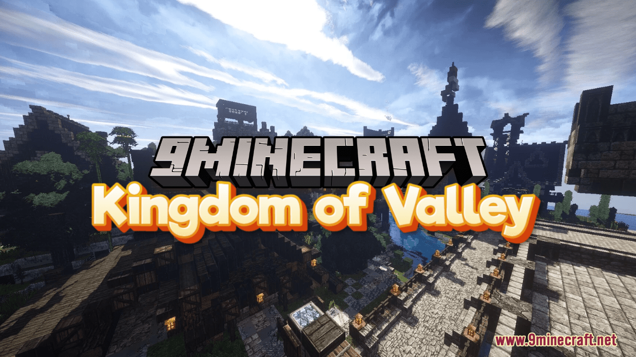 Kingdom Of Valley Map (1.21.4, 1.20.1) - A Survival Achievement 45 Kingdom of valley map 1214 1201 a survival achievement