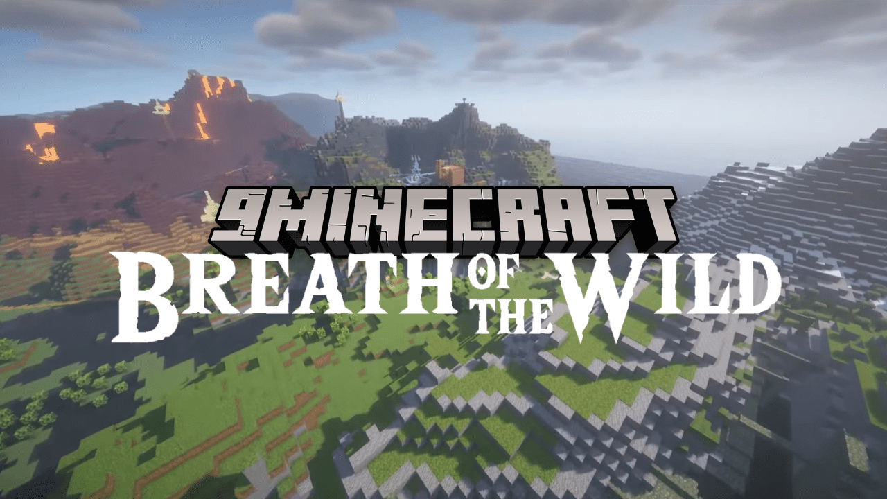 Mini Breath Of The Wild Map (1.19.3, 1.18.2) - Hyrule Recreation ...