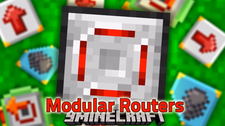 Modular routers mod (1. 21. 4, 1. 20. 1) – item routers with pluggable modules