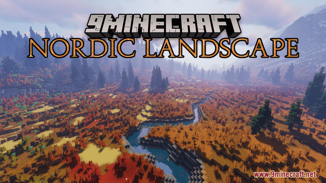 Nordic Landscape Map (1.21.4, 1.20.1) – Survival Friendly Nordic Landscape Map (1.21.4, 1.20.1) – Survival Friendly
