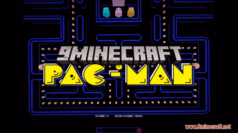 Pac-man map (1. 21. 5, 1. 20. 1) – fully playable pac-man game