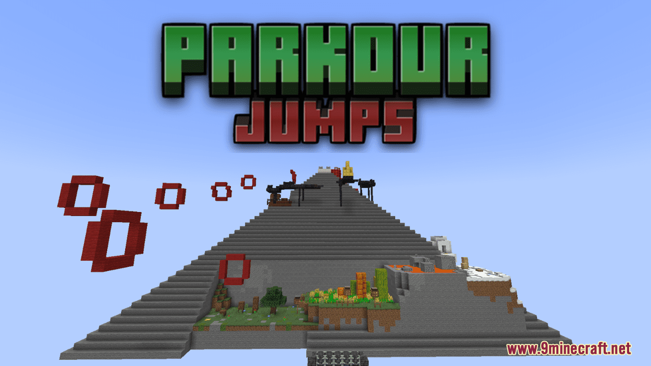 Parkour Jumps Map (1.21.5, 1.20.1) - Jump To The Top! - Aadhu.com