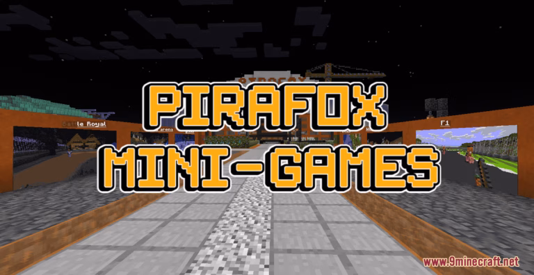 Pirafox mini-games map (1. 21. 5, 1. 20. 1) – all you can play