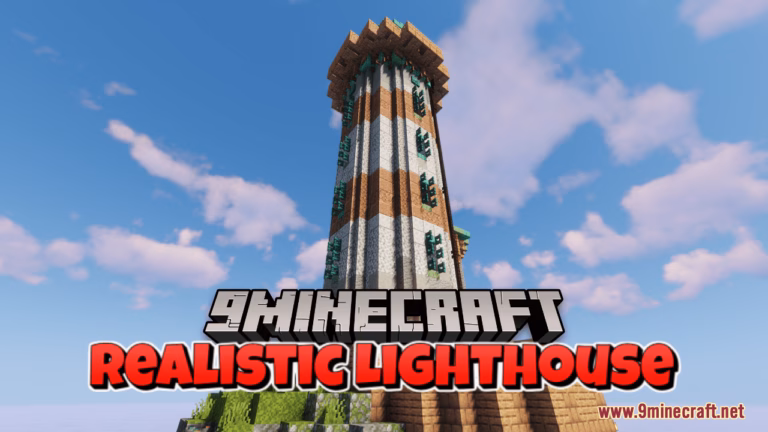 Realistic lighthouse map (1. 21. 5, 1. 20. 1) – beautiful creation
