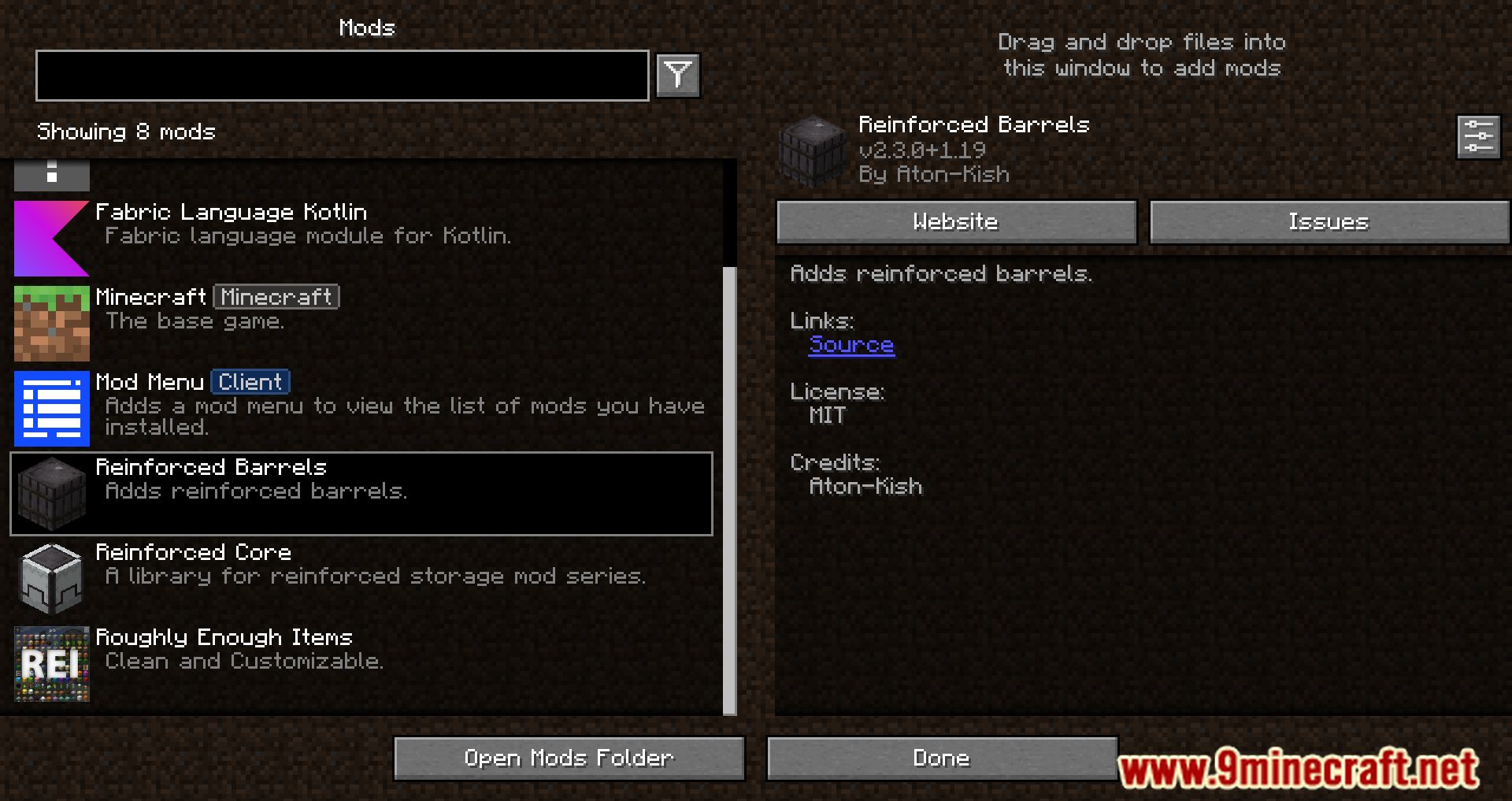 Reinforced Barrels Mod (1.21.4, 1.20.1) - Barrels In Many Other Materials 75 Reinforced barrels mod 1214 1201 barrels in many other