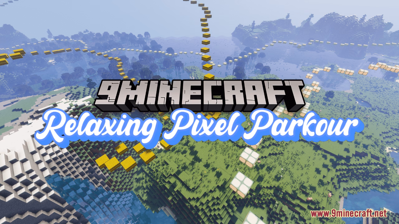 Relaxing pixel parkour map (1. 21. 4, 1. 20. 1) – parkour to relax