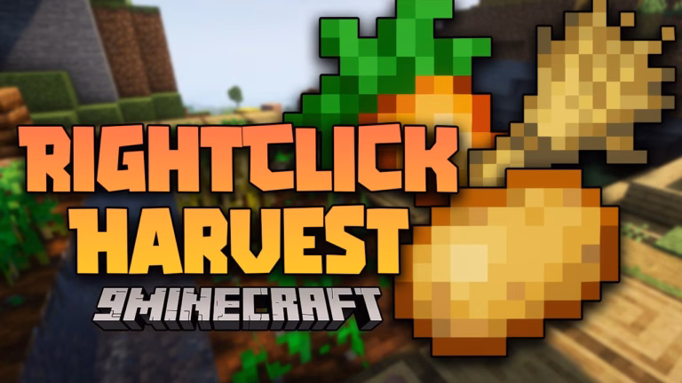 Right-click harvest mod (1. 21. 4, 1. 20. 1) – harvesting automatically