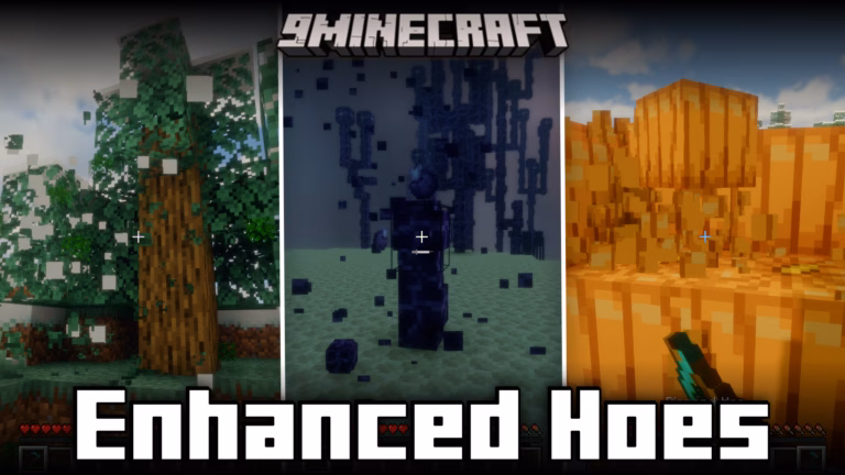 Enhanced hoes mod (1. 21. 4, 1. 21. 1) – makes hoes more useful