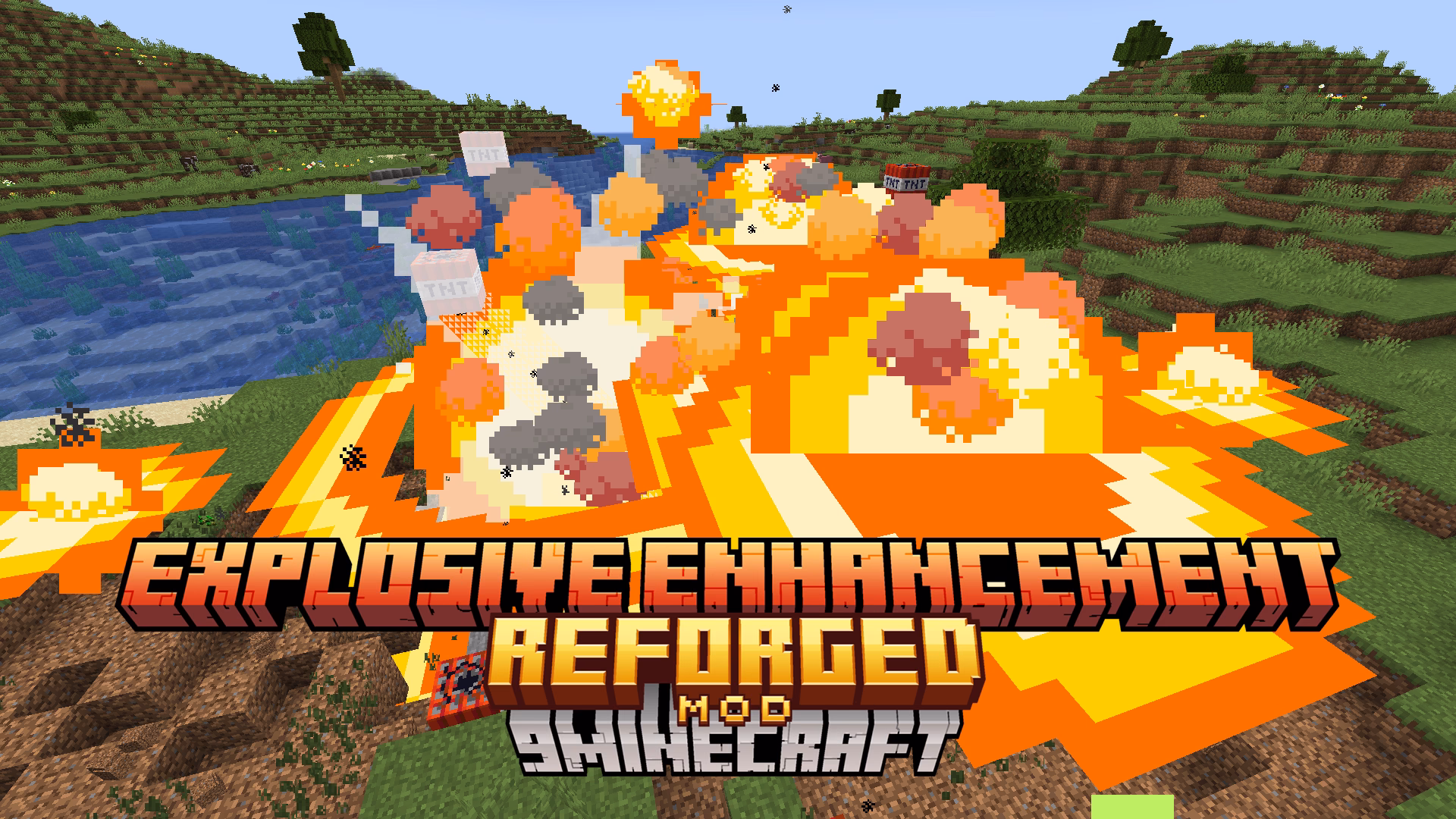 Explosive enhancement: reforged mod (1. 21. 1, 1. 20. 1) – bigger and better blasts
