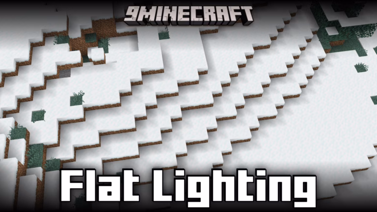 Flat lighting mod (1. 21. 3, 1. 20. 1) – removes shading on all models
