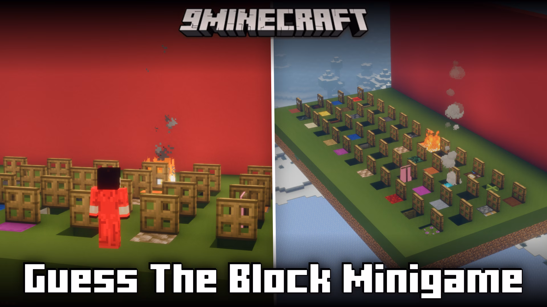 Guess the block minigame mod (1. 21. 3, 1. 20. 1) – summon minigame