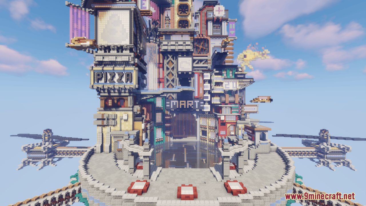 Cyberpunk Map (1.21.5, 1.20.1) - Cyberpunk Inspired Lobby 47 1743887170 372 cyberpunk map 1215 1201 cyberpunk inspired lobby