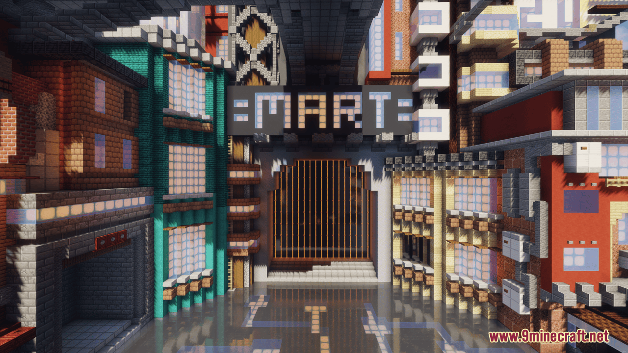Cyberpunk Map (1.21.5, 1.20.1) - Cyberpunk Inspired Lobby 49 1743887171 644 cyberpunk map 1215 1201 cyberpunk inspired lobby