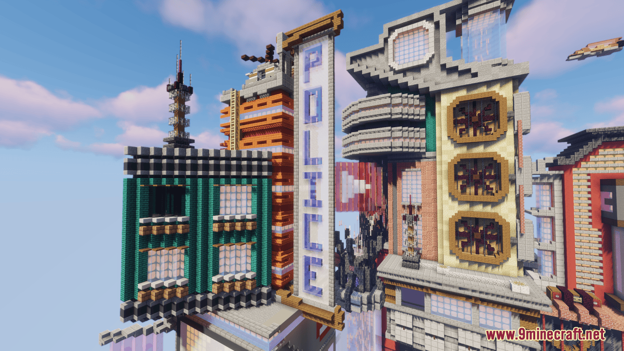 Cyberpunk Map (1.21.5, 1.20.1) - Cyberpunk Inspired Lobby 55 1743887172 85 cyberpunk map 1215 1201 cyberpunk inspired lobby