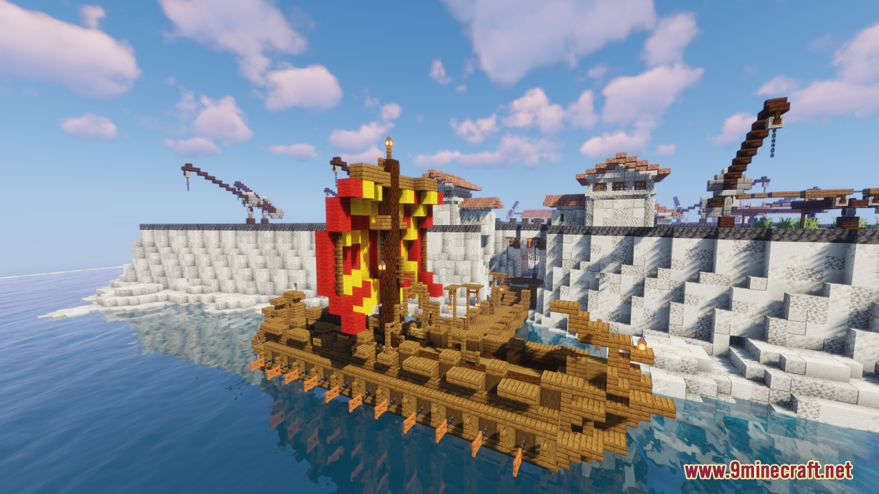 Roman Island Fortress Map (1.21.5, 1.20.1) - Magneficent Island Fortress Build 53 1744302058 294 roman island fortress map 1215 1201 magneficent island fortress