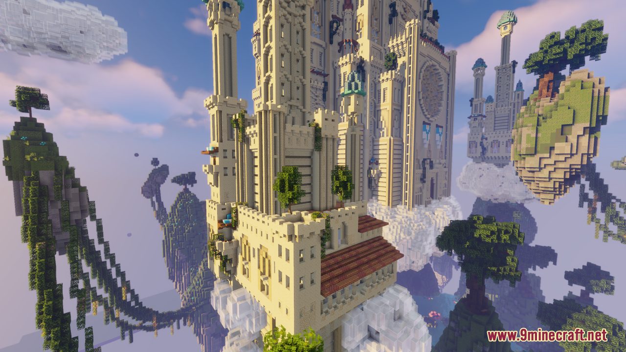 Cloud Palace Map (1.21.5, 1.20.1) - Kingdom On The Cloud - Aadhu.com